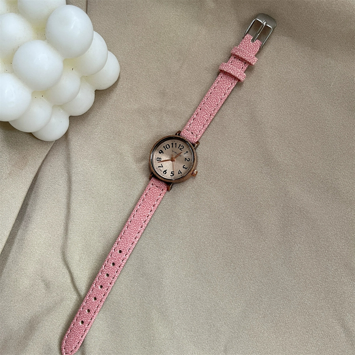 Gwendolynn Elegant Retro Watch - Pink [BBIQ1UOQ]
