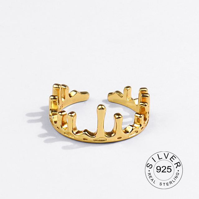 Shaniah Zircon Sterling Ring - Clear+Resizable