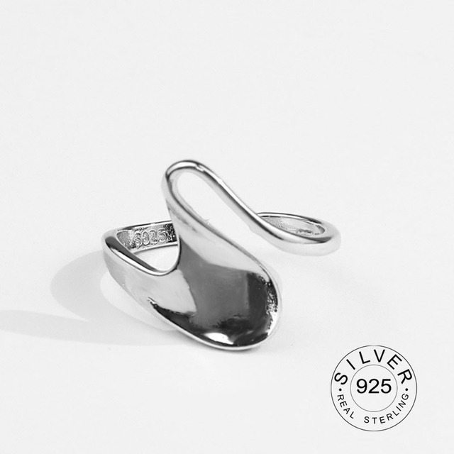 Shaniah Zircon Sterling Ring - Milky White Coral+Resizable
