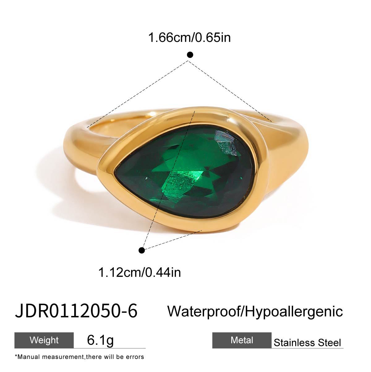 Charlize Serpent Design Ring - JDR0112050-6 [7AAPL5GU]