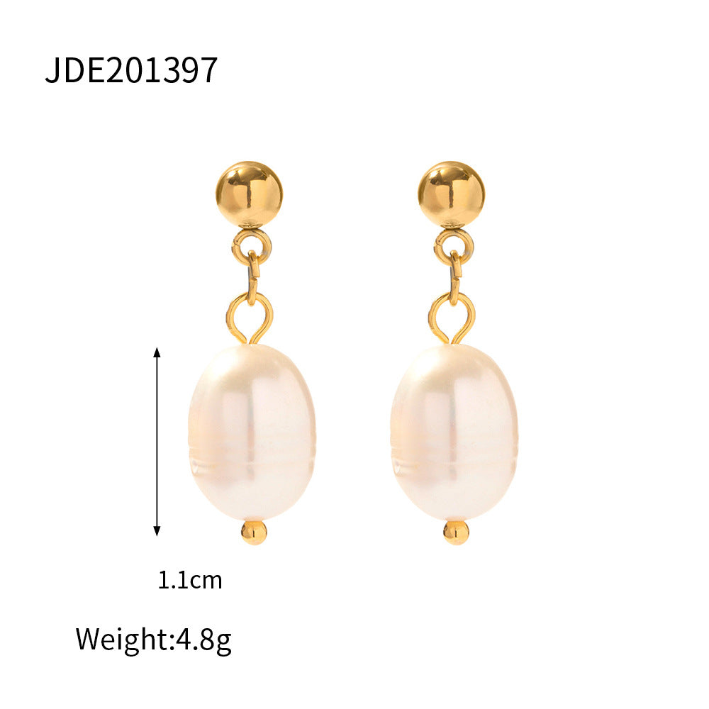 Carrington Pearl Drop Earrings - JDE201397 [TDJ422NJ]