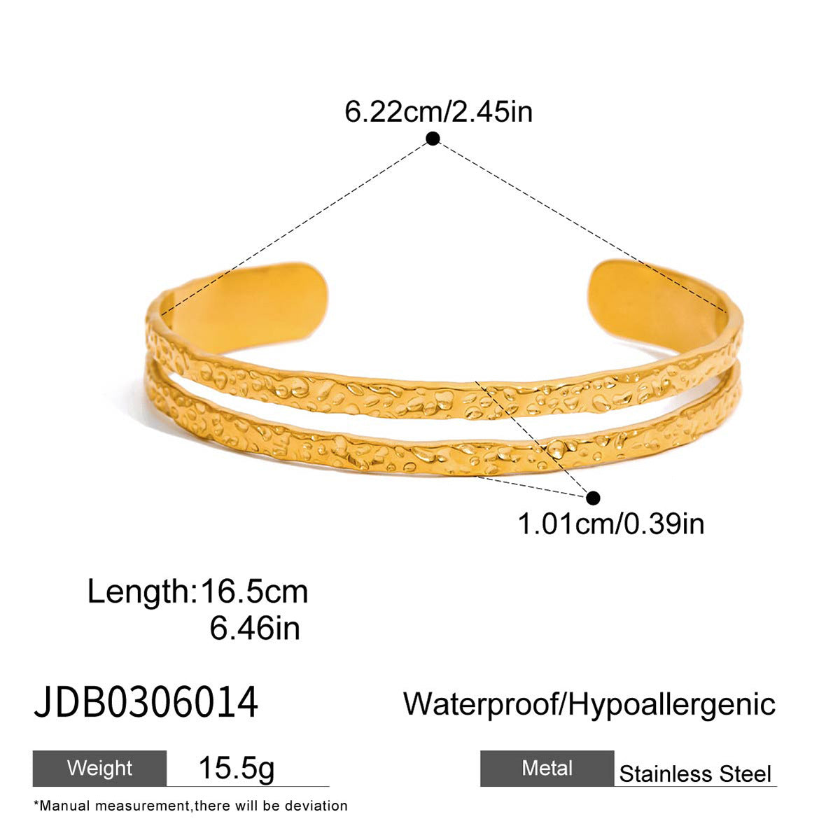 Zariah Statement Cuff Bracelet - JDB0306014 [JV7Q7357]