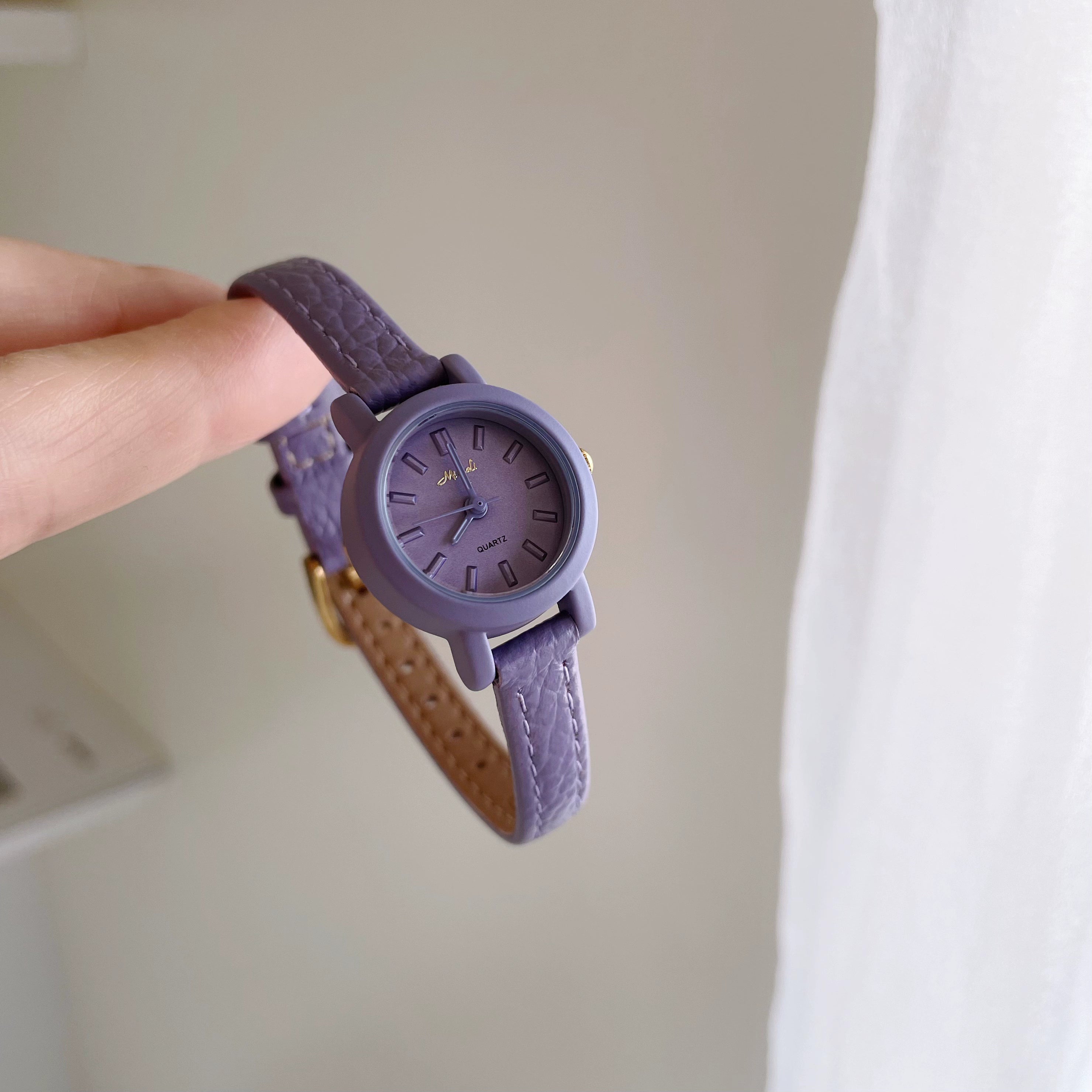 Korbyn Vibrant Petite Watch - Plum Purple