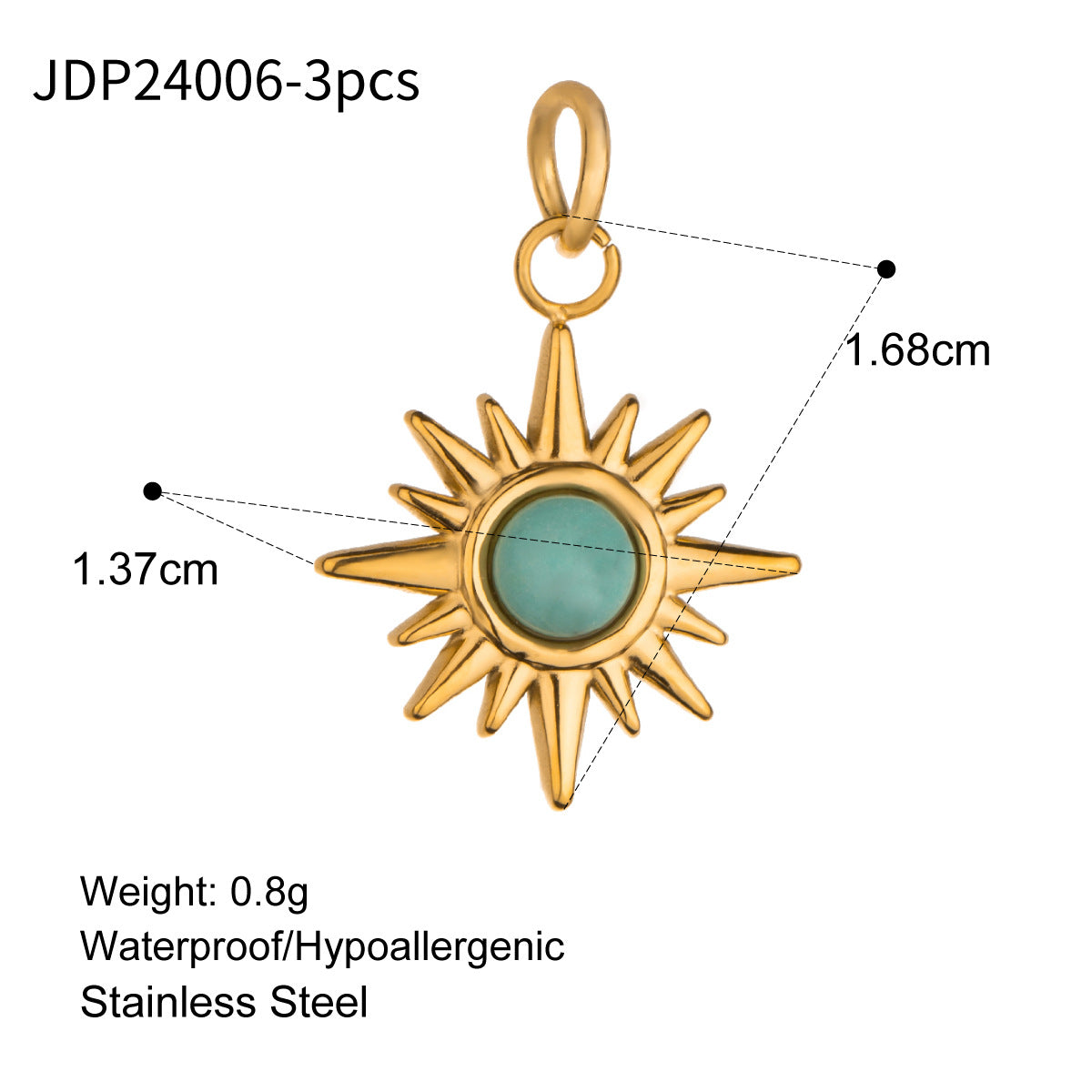 Finlee Pearl Jewelry Components - JDP24006 (3pcs) [04CKXQW4]
