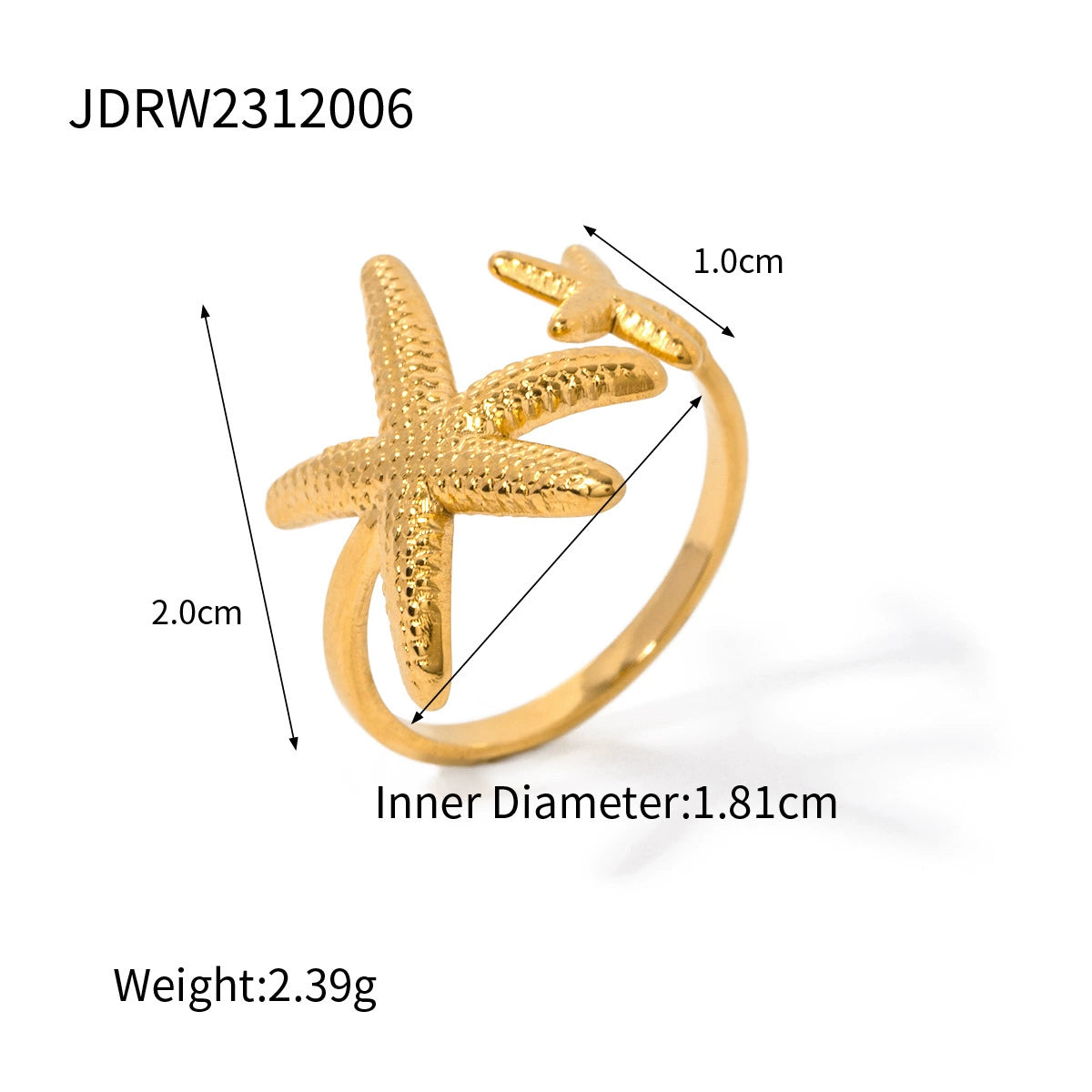 Harlowe Coastal Stacking Ring Set - JDRW2312006 [PQ49I4QU]