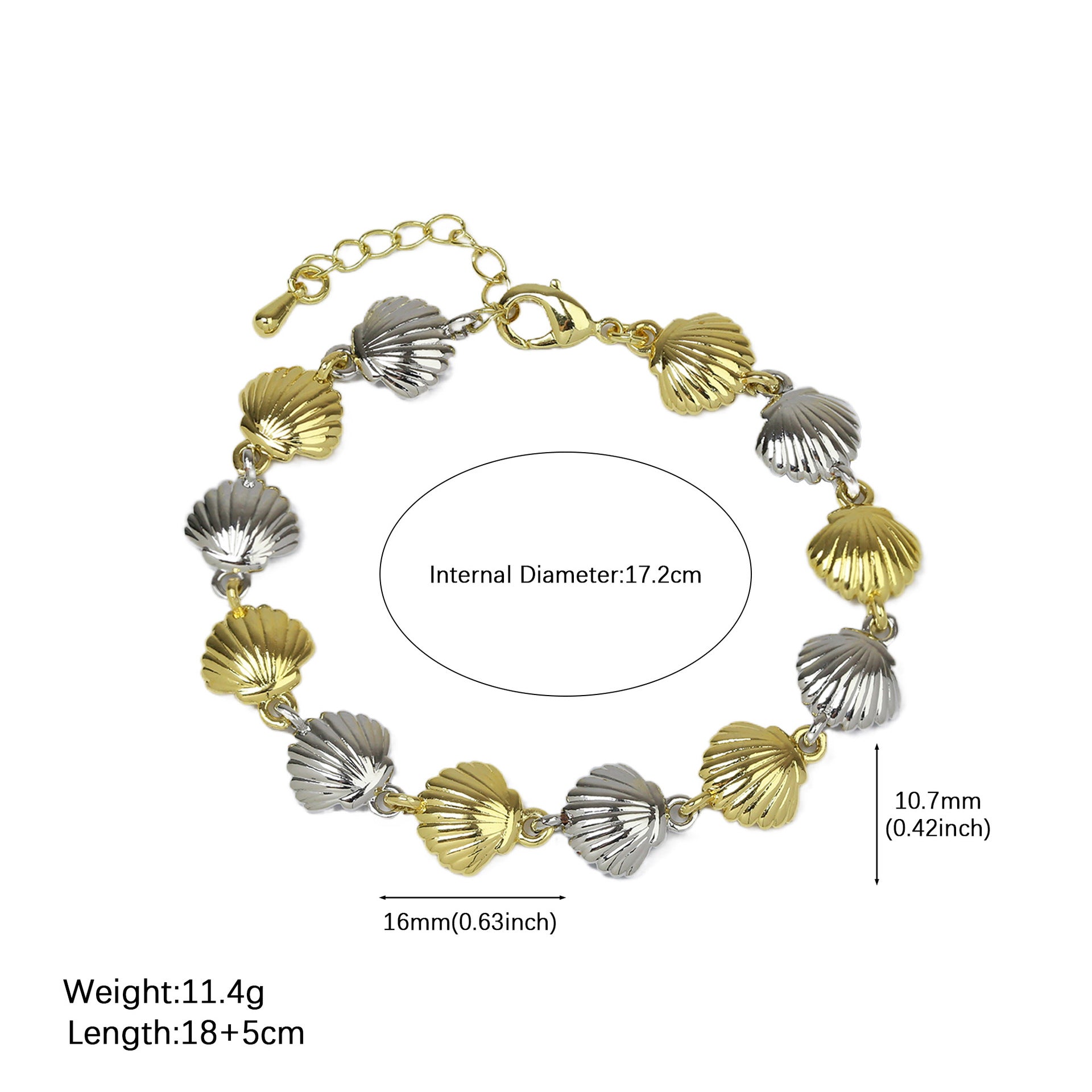 Ariannah Ocean Pearl Bracelet - Style 07 [E54373G0]