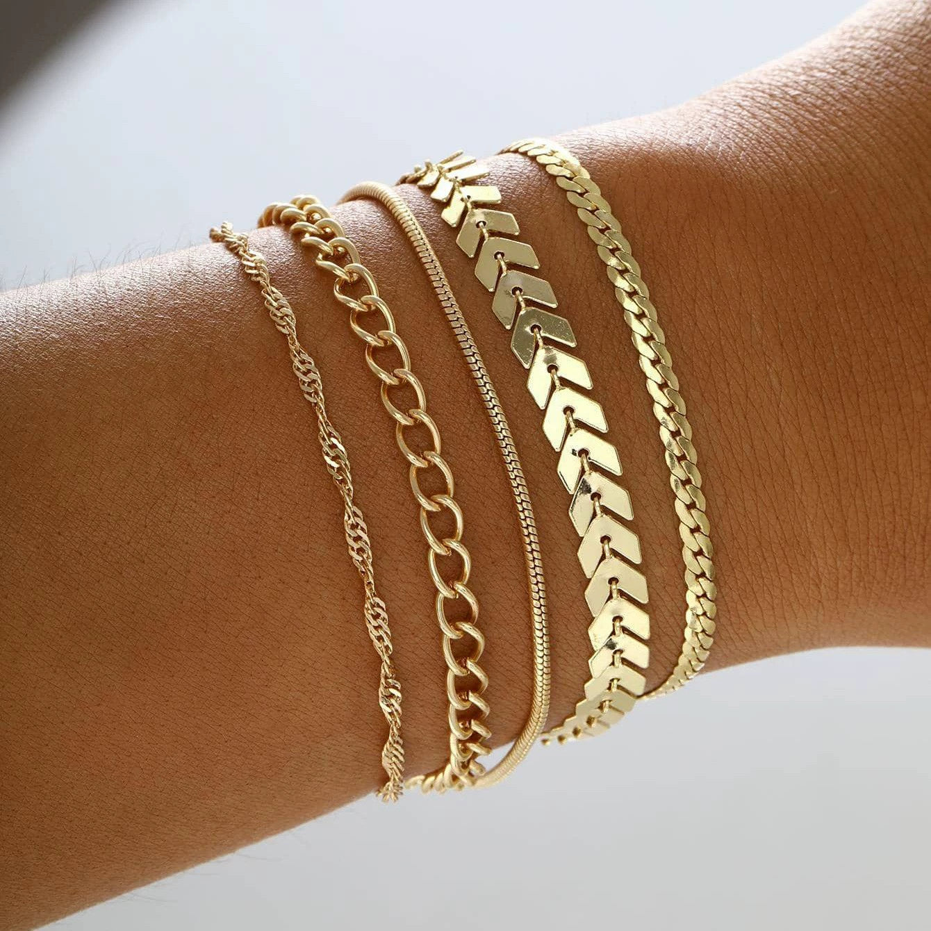Makayla Stackable Bracelet Set - Style 3 [XGYV6AG0]