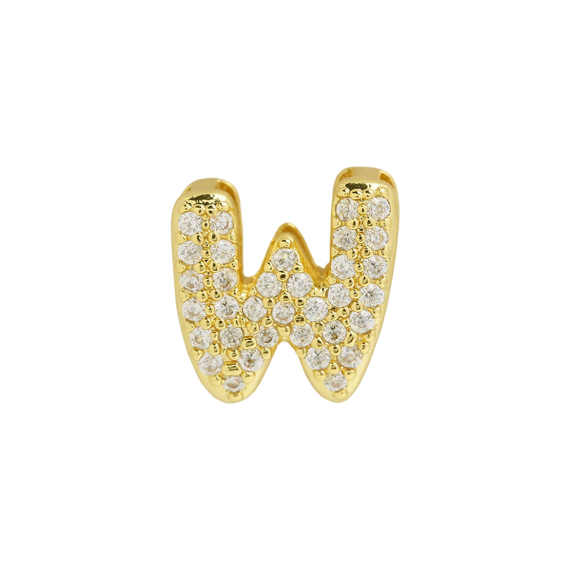 Makinley Bubble Letter Charm - Gold Pendant W [9Y735FO9]