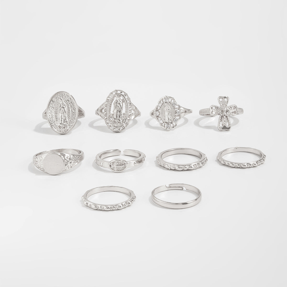 Annalicia Geometric Pearl Ring - Style 6307 - White K [1WO6VOST]