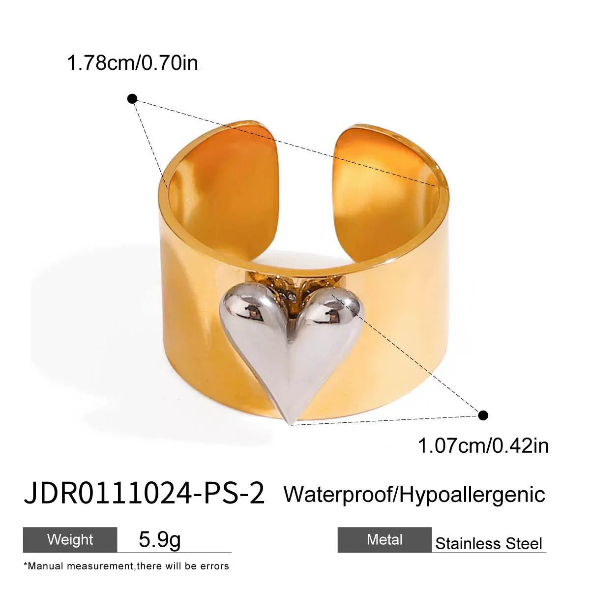 Laveah Dainty Heart Ring - SKU: JDR0111024-PS-2 [PGV2ZB98]