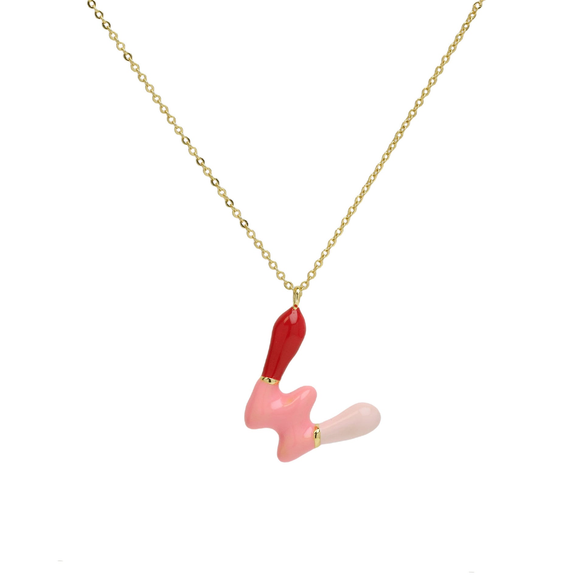 Esmae Bubble Initial Necklace - Necklace W [WFTBK1K6]