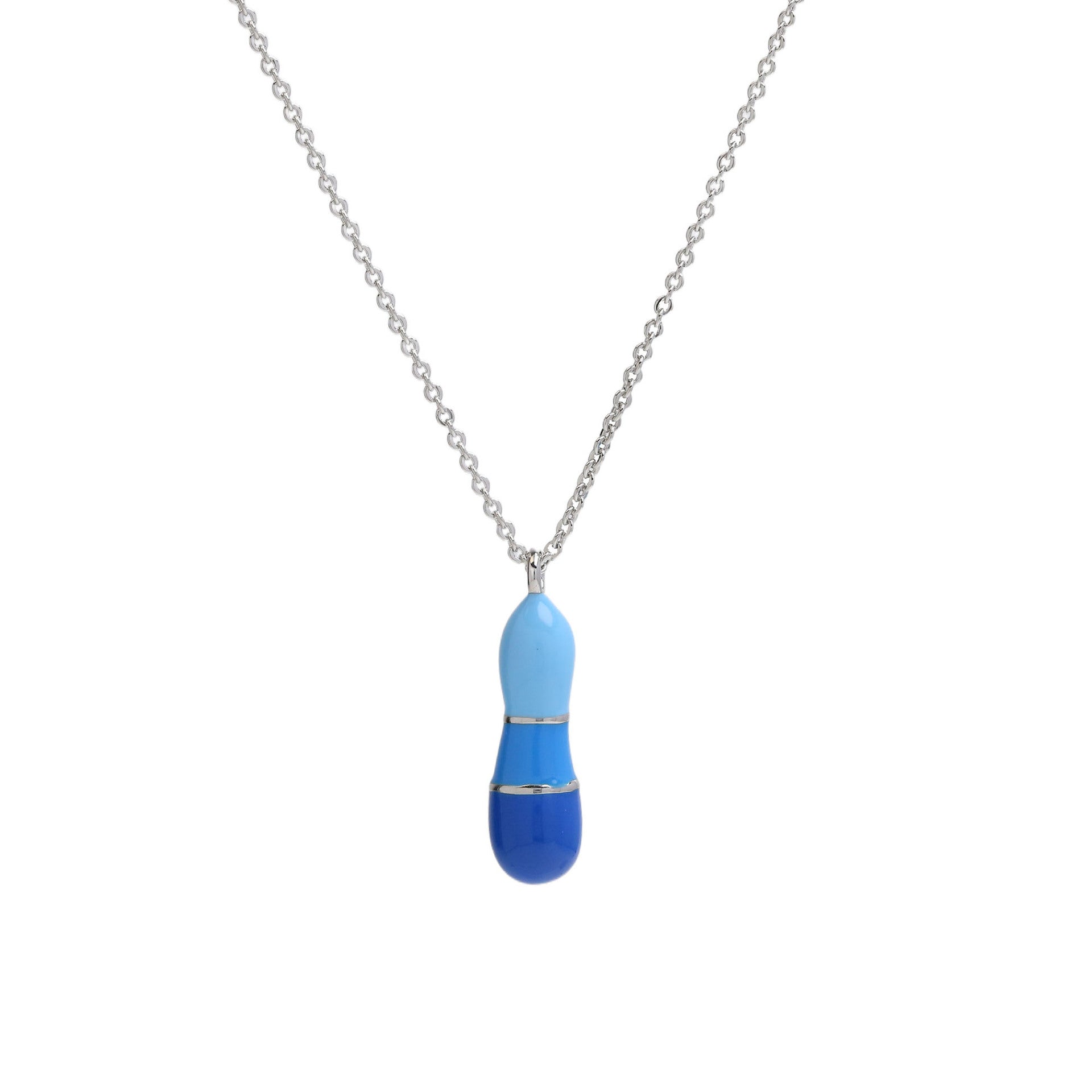 Victory Initial Bubble Necklace - Necklace I [C1OSLVIN]