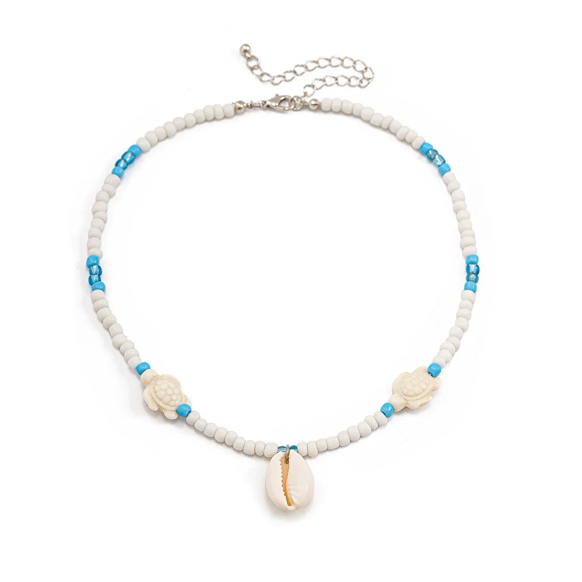 Amarianna Ocean Charm Necklace - Mixed Color Turtle