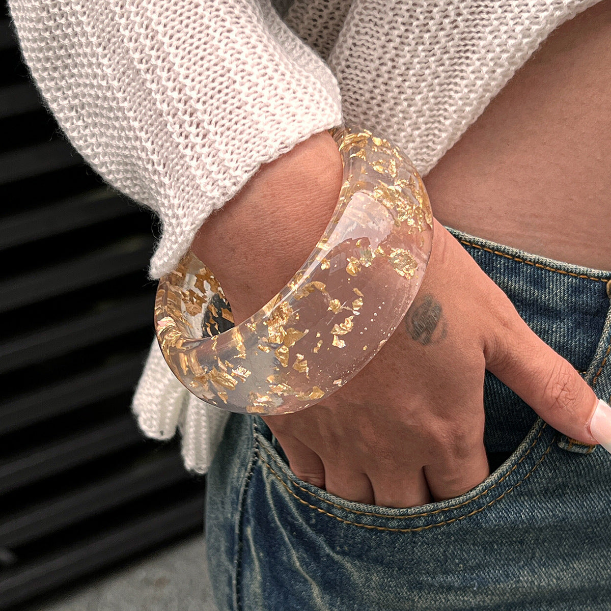 Akasha Bold Statement Bracelet - Style 2 [25BGFG8X]