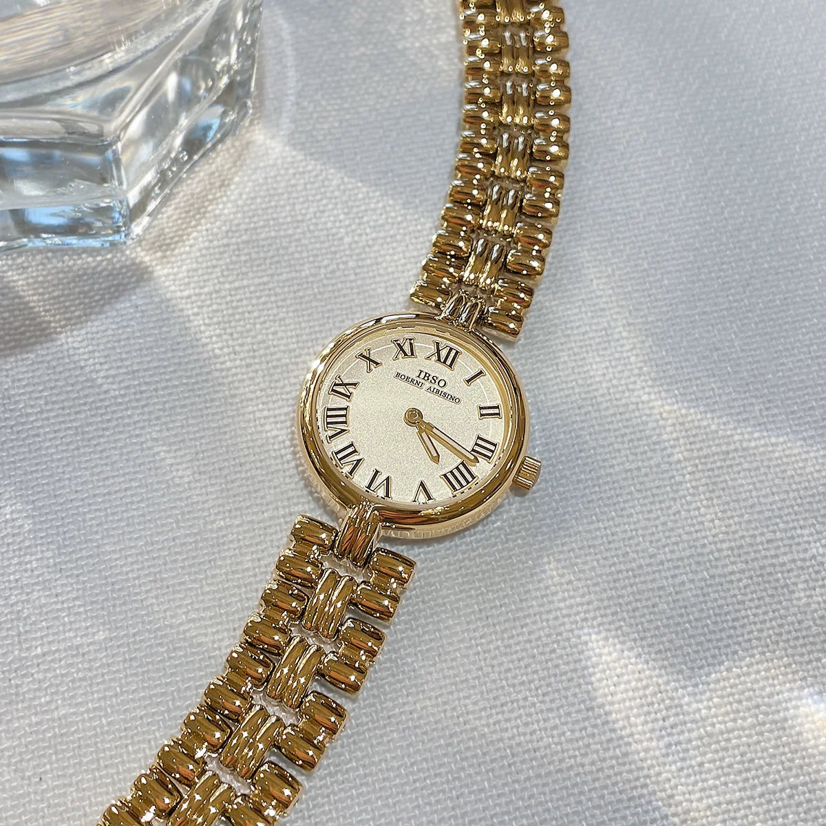 Cambria Luxe Link Watch - Gold