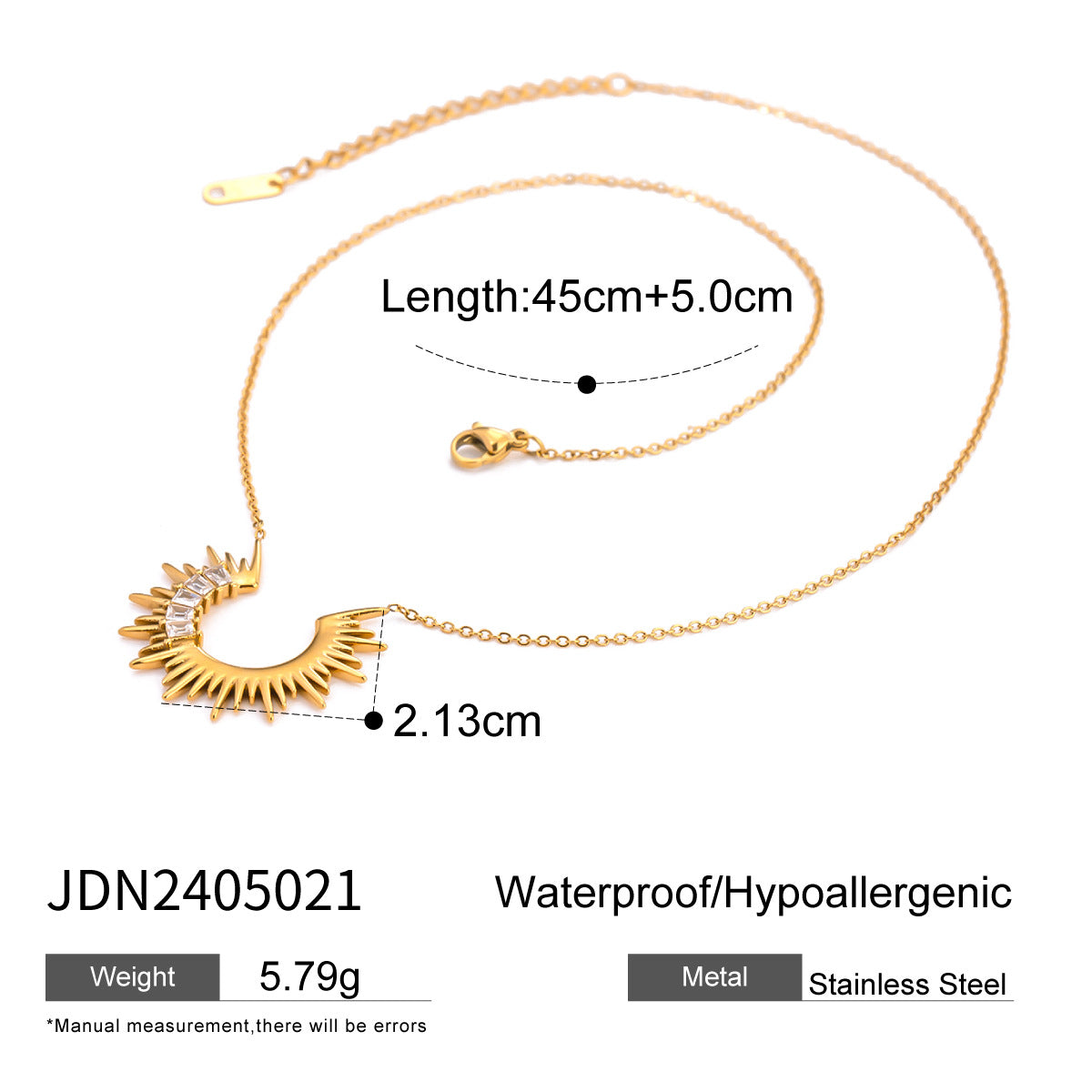 Annagrace Celestial Layered Necklace - JDN2405021 [COQSYFPV]