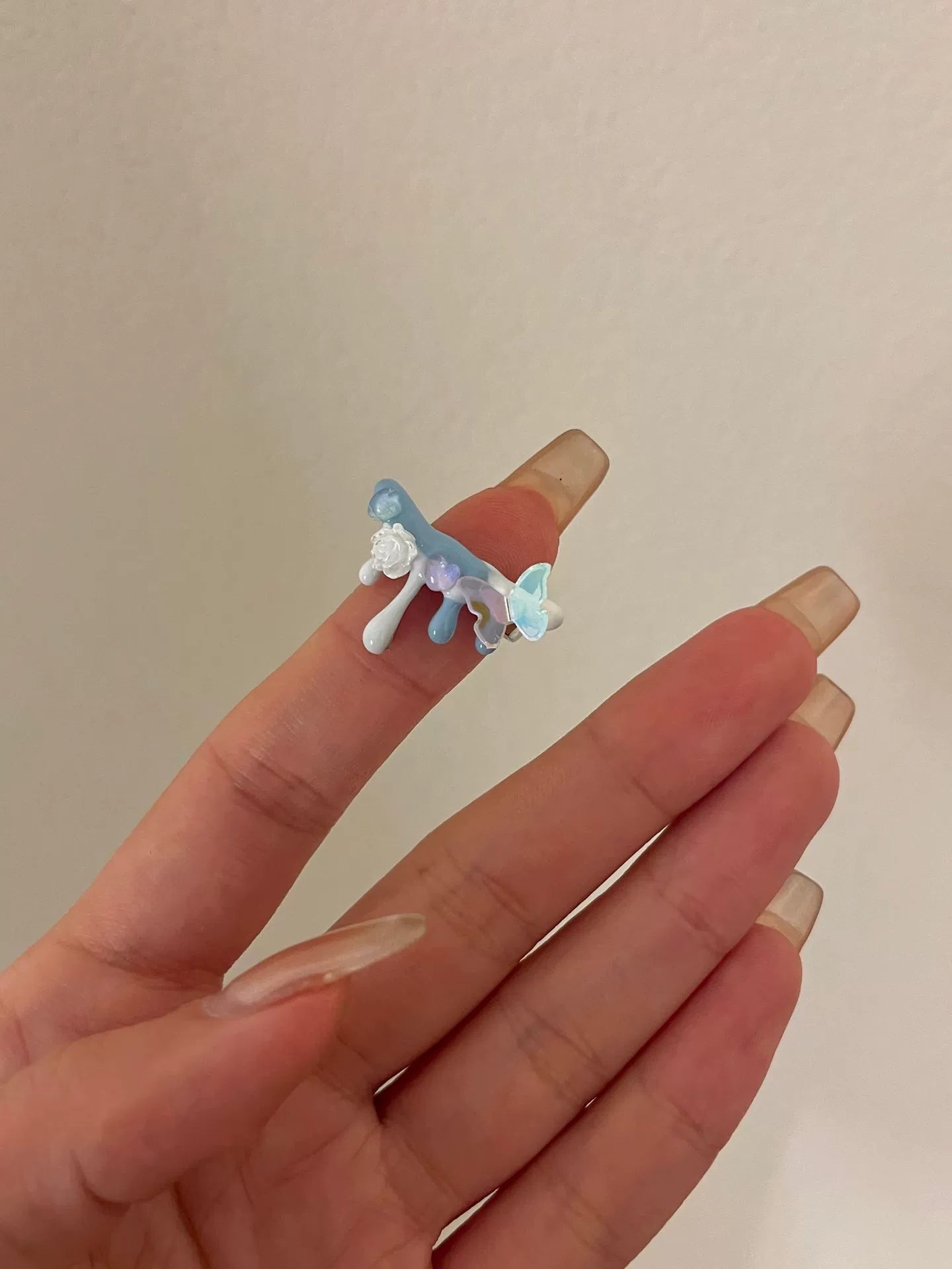 Cailynn Enamel Eye Ring - C [U61EVXR1]