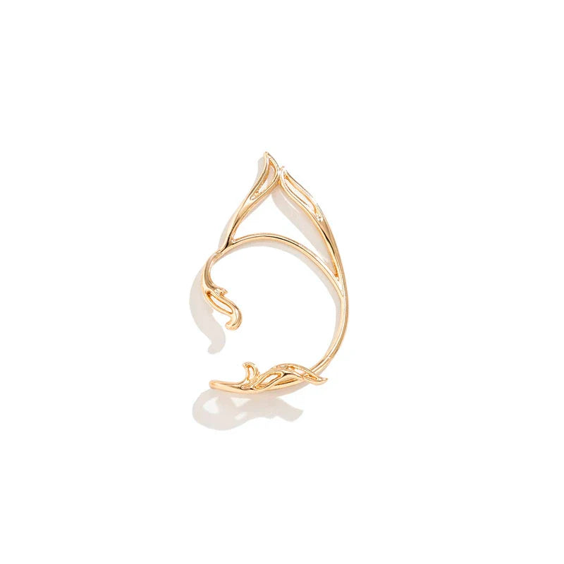 Ximenna Cat Ear Ear Cuff - Left Ear Gold