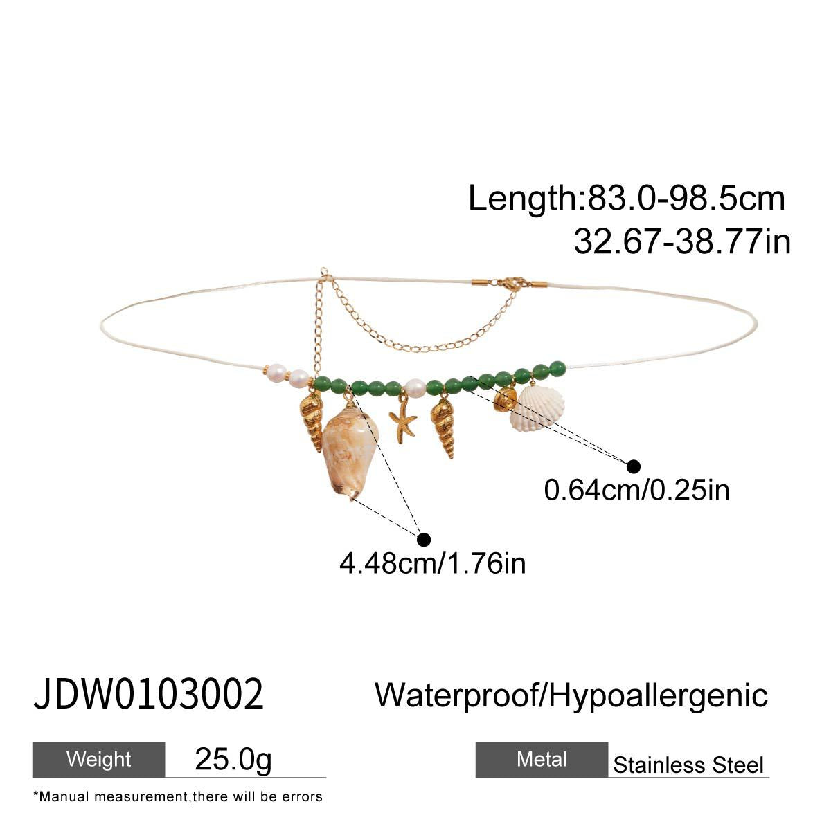 Lucile Bohemian Waist Chain - JDW0103002 [QH85VAUE]