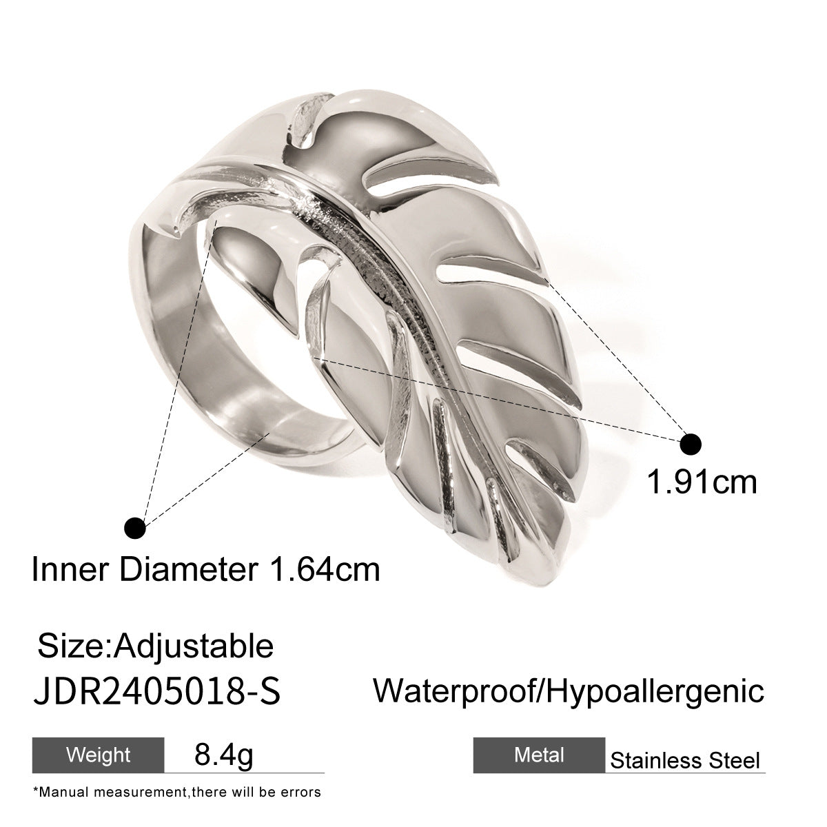 Ifeoluwa Geometric Silver Rings - Geometric Design 1 [LA99A2CA]