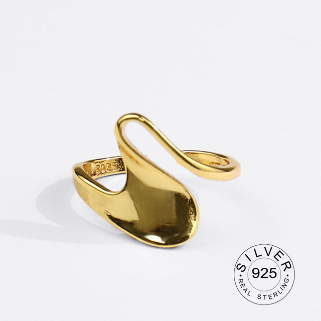 Shaniah Zircon Sterling Ring - White Agate+Resizable