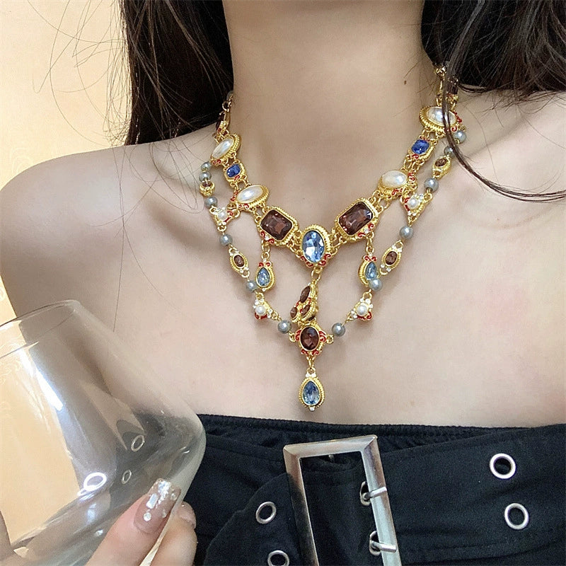 Karolina Baroque Pearl Necklace - Necklace