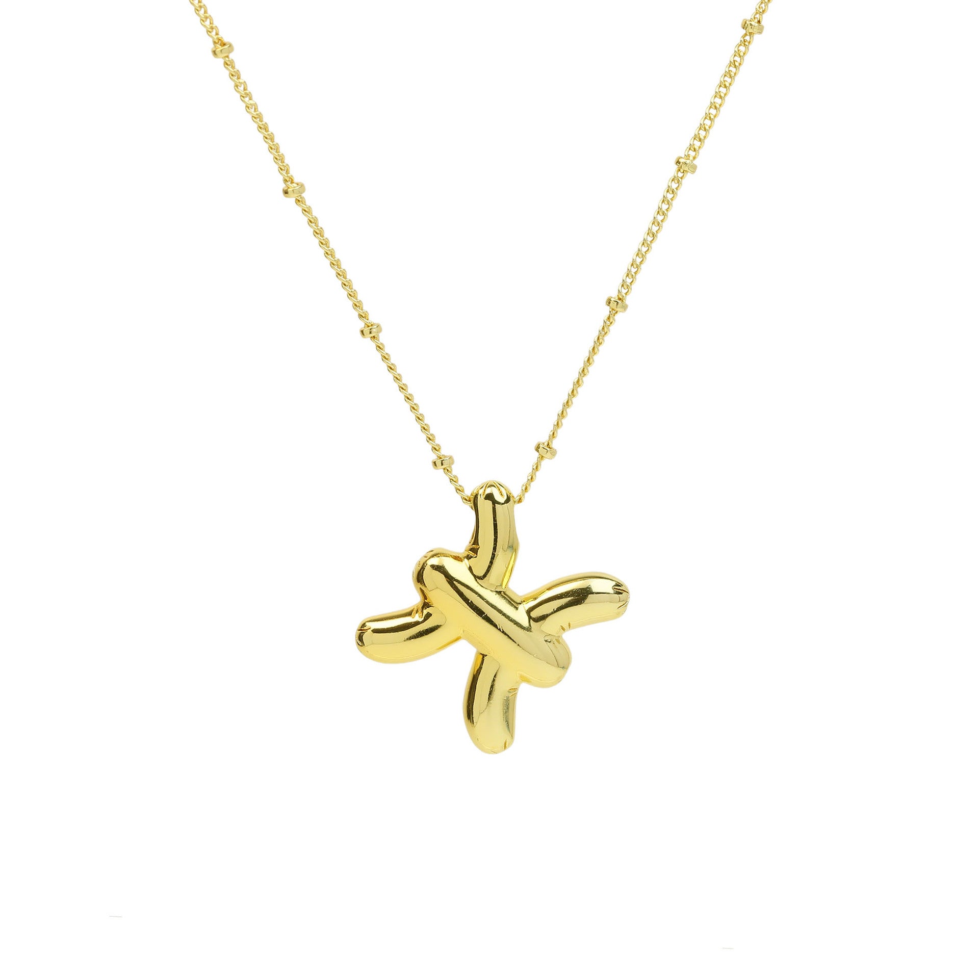 Cydney Bubble Zodiac Necklace - Pisces [V2NGVULF]