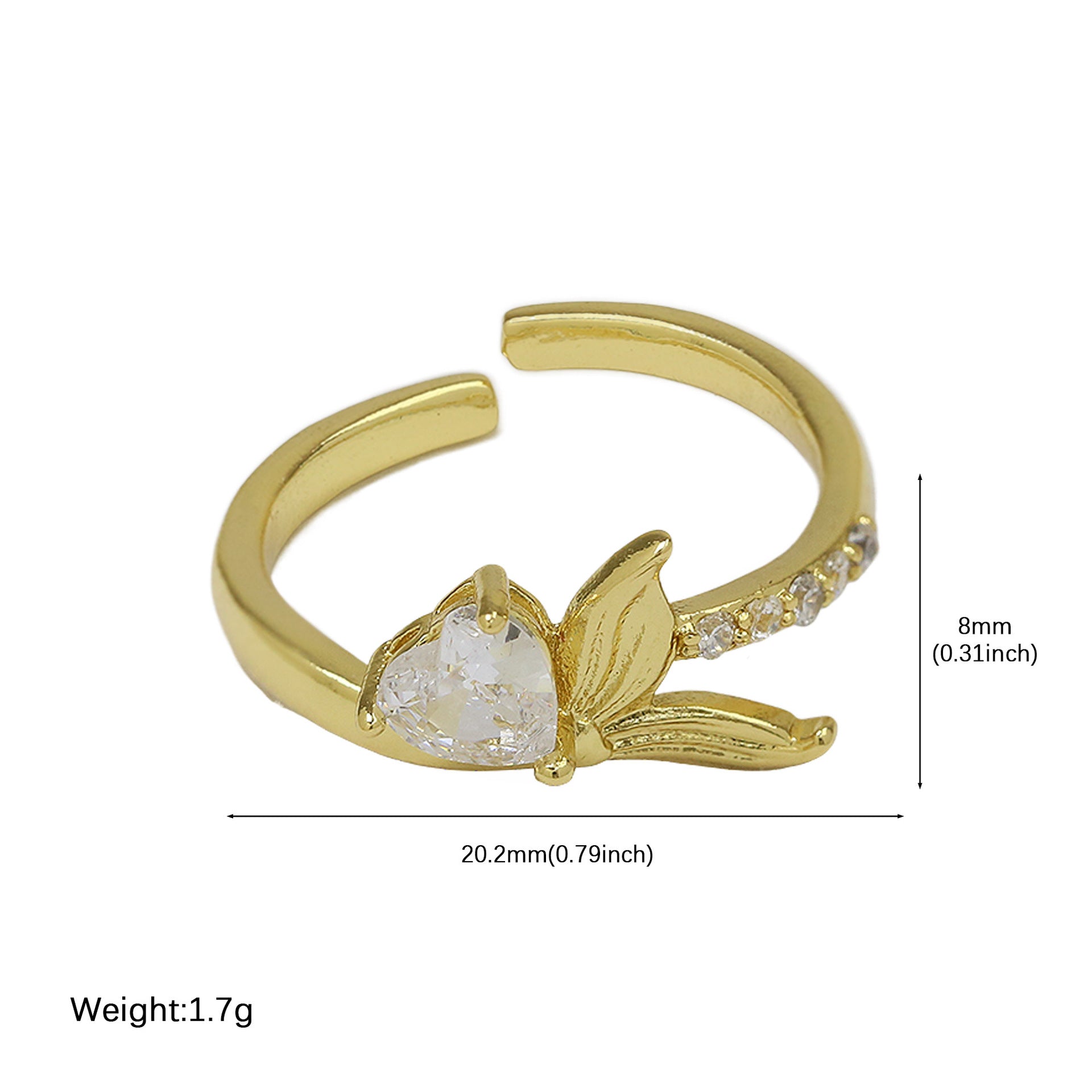 Kylee Adjustable Ocean Ring - Option 6 [5OX9NDDN]