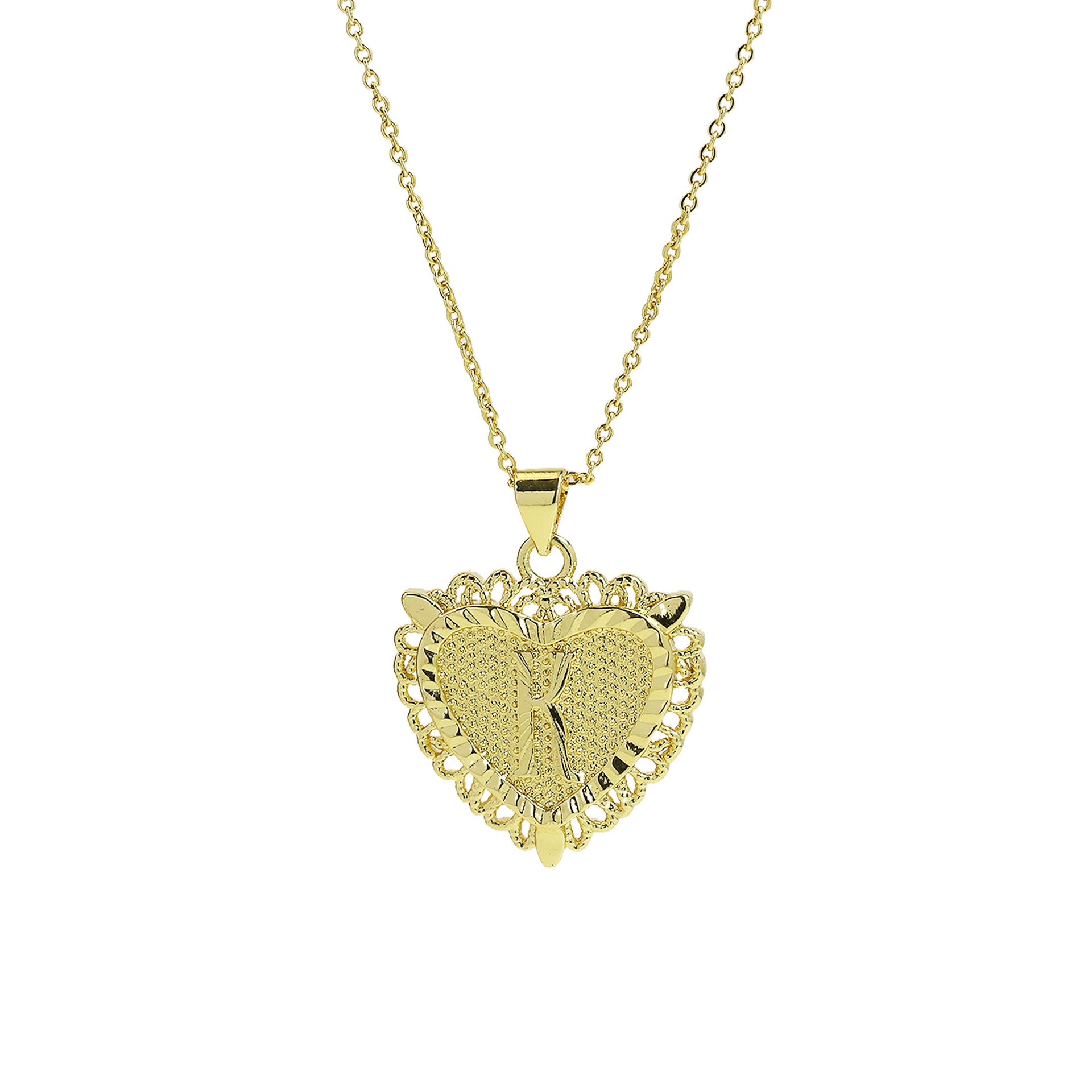 Jaidyn Dainty Initial Necklace - Necklace K [M1VGDJHV]