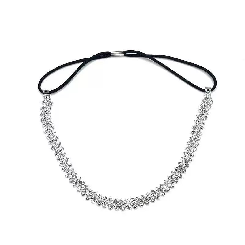 Aariyah Sparkling Thigh Chain - Silver-tone