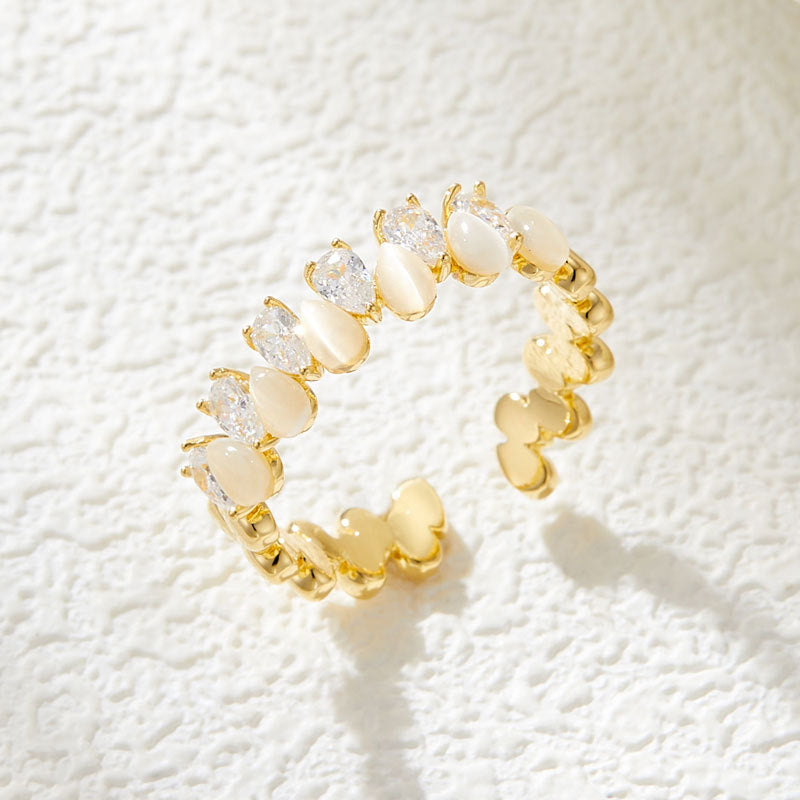 Lilah Drop Opal Ring - Style 1 [5WRL7KHQ]