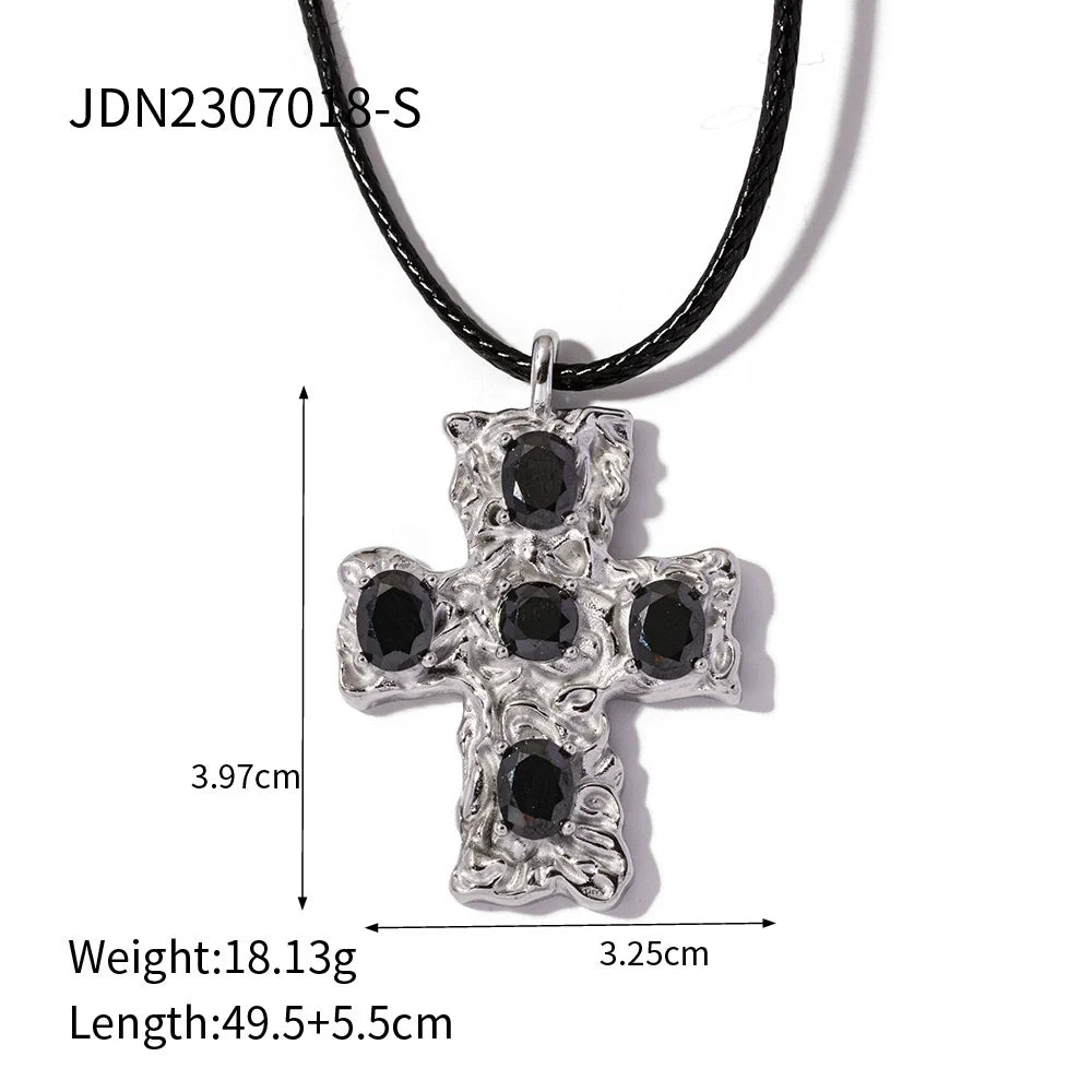 Yasmina Delicate Pendant Necklace - JDN2307018-S