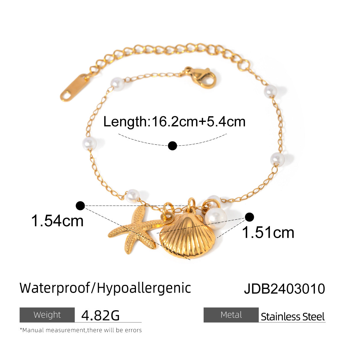 Tyanna Pearl Shell Necklace - JDB2403010 [L0VQIP8E]