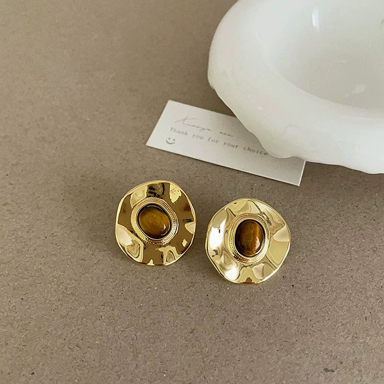 Jaimee Star Amber Earrings - Style 10