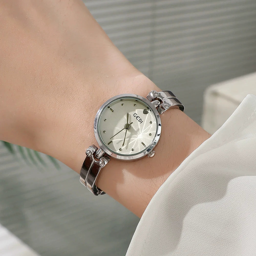 Bonnie Petite Bracelet Watch - Elegant Silver