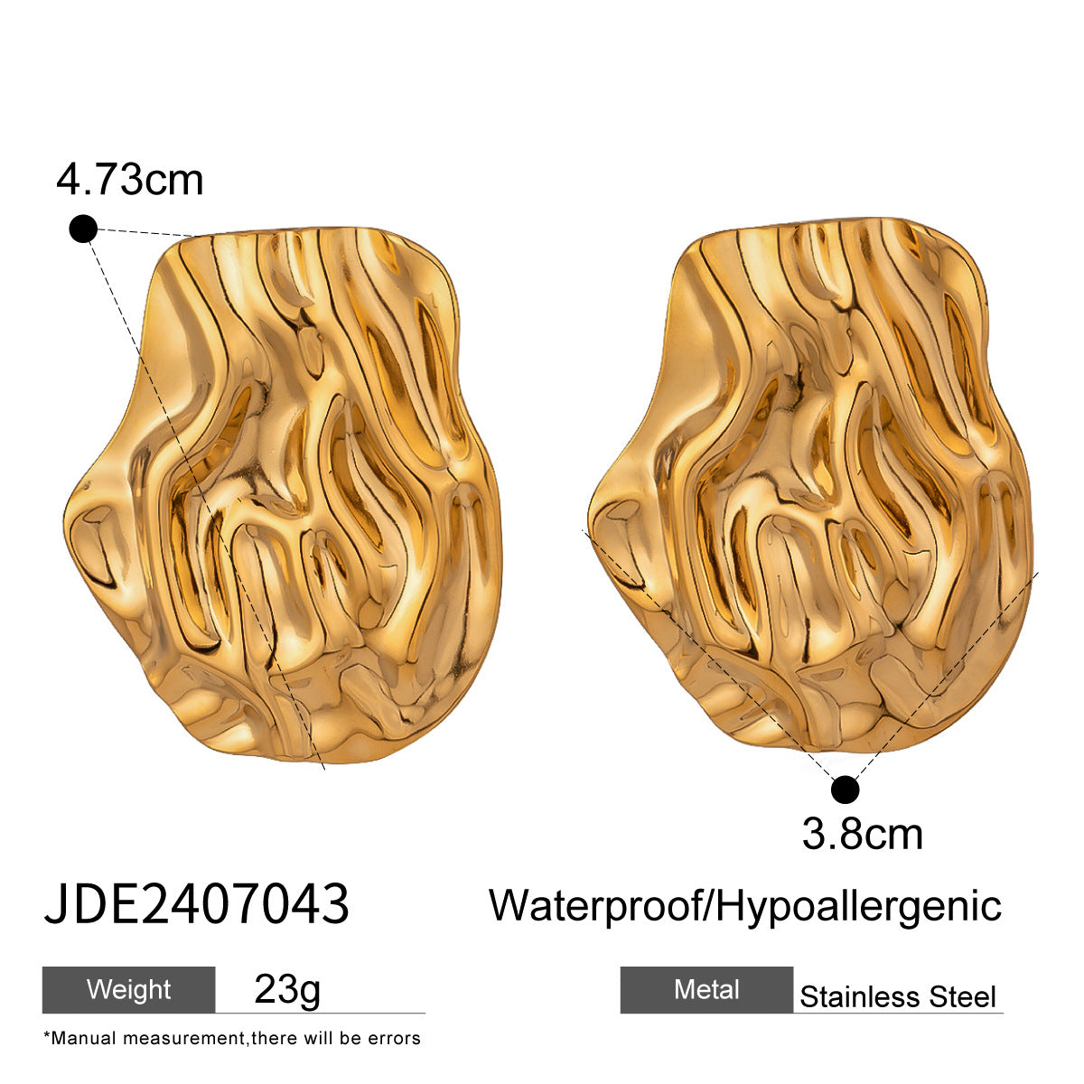 Aaminah Geometric Statement Earrings - JDE2407043 [2XVJ6Y3C]