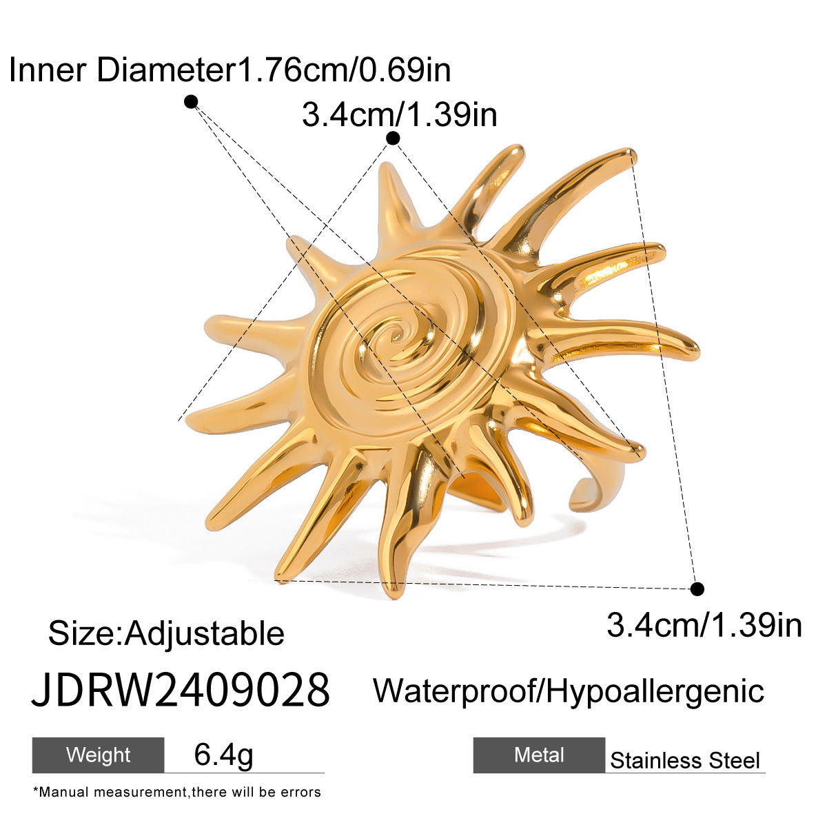 Sela Niche Stacking Rings - JDRW2409028 [LEYMDET4]