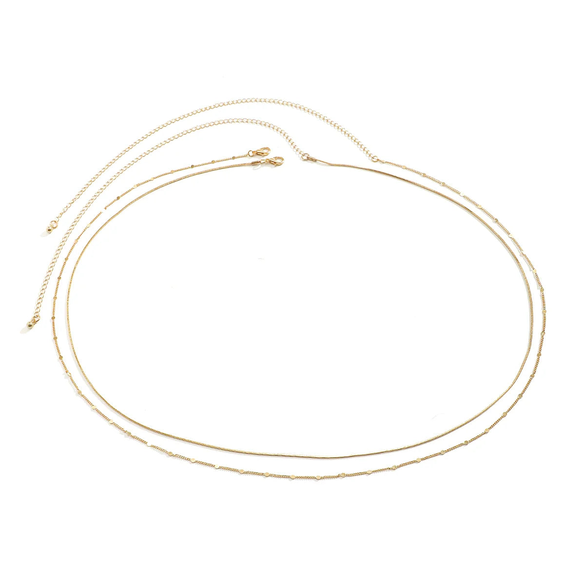 Reagan Layered Waist Chain Set - Gold