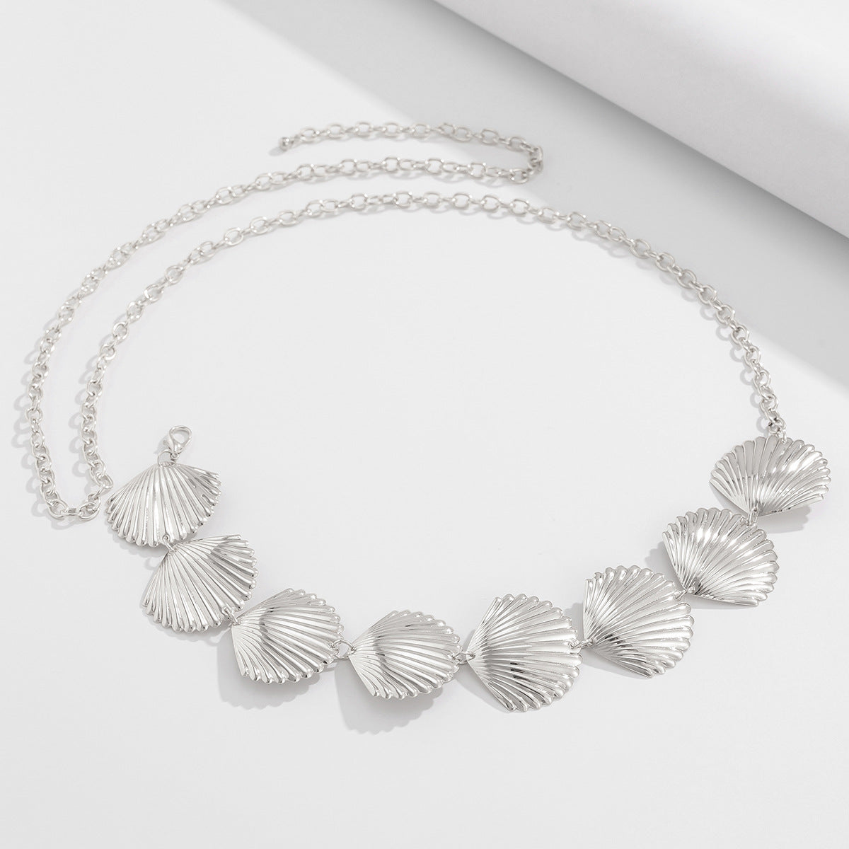 Misa Seaside Charm Waist Chain - Silver Shell Charm [M5KQURJ4]