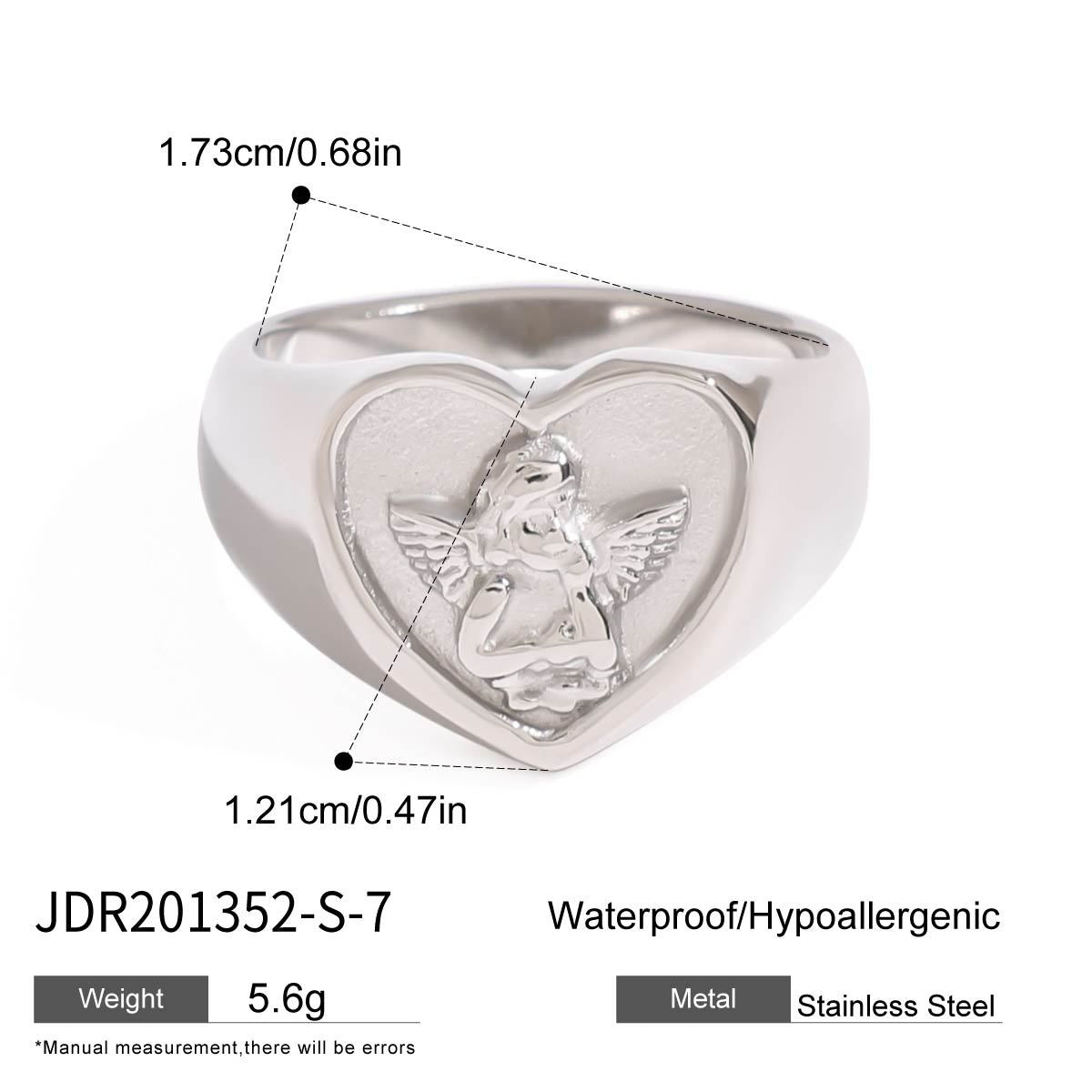 Haydee Geometric Zircon Rings - JDR201352-S-7 [X27PNIU9]