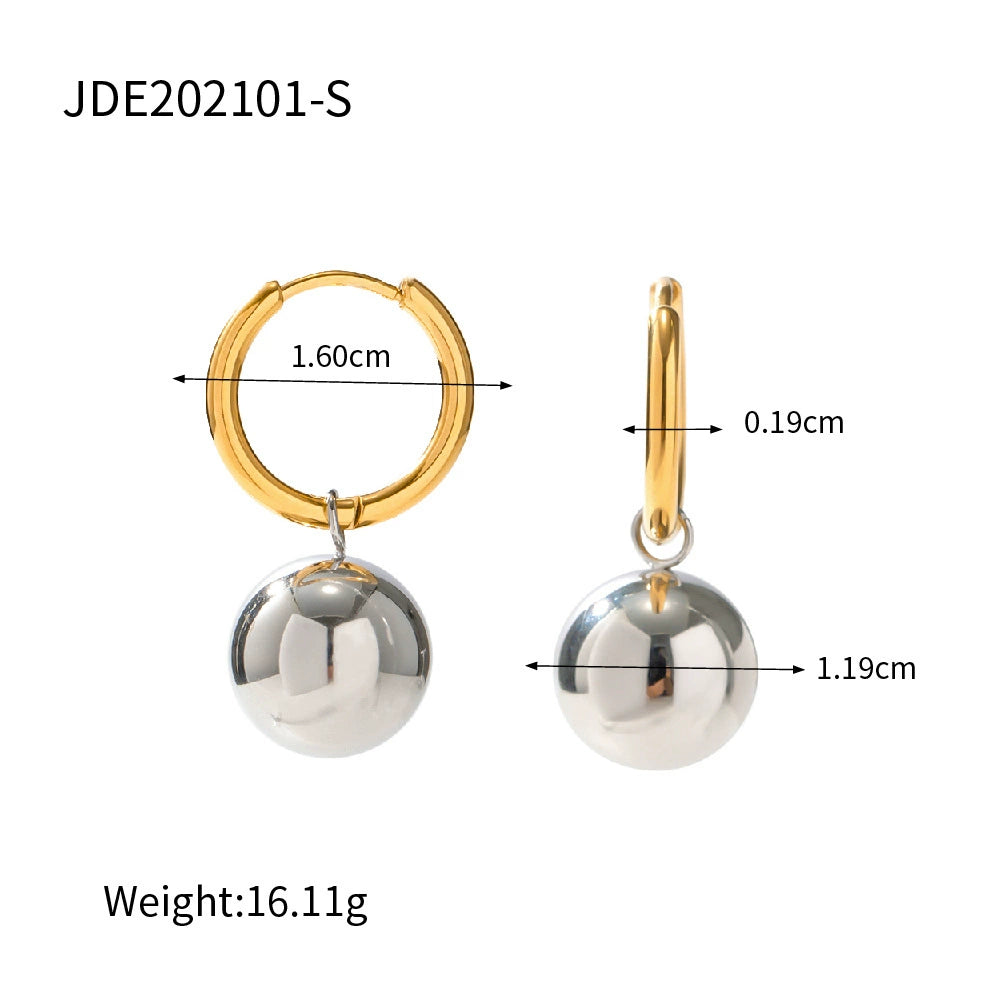 Chassidy Luxe Hoop Earrings - JDE202101-S [H768NV3A]