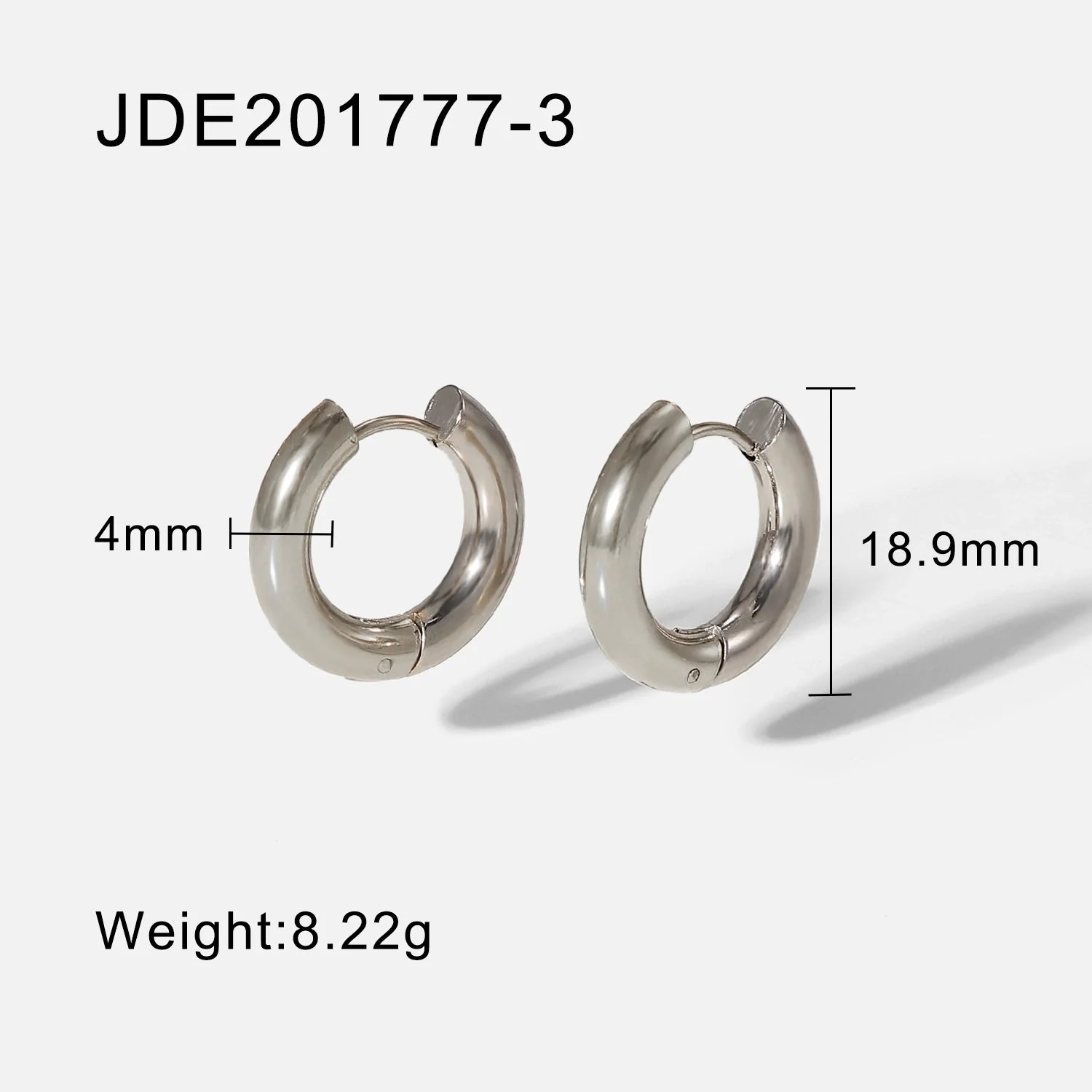 Taelyn Hoop Earrings - JDE201777-3