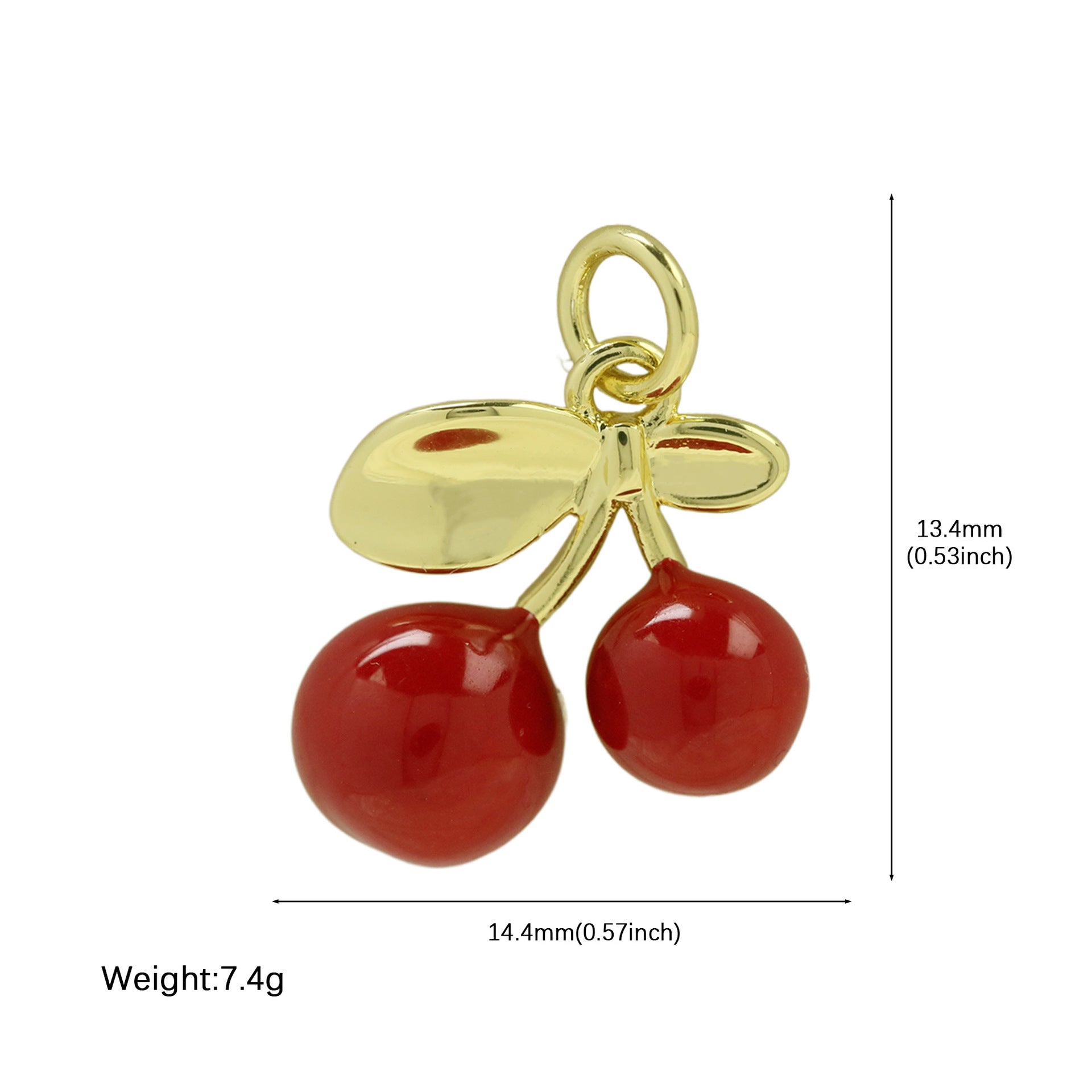 Storm Golden Cherry Necklace - FP50212201 [MEUIJ2AF]