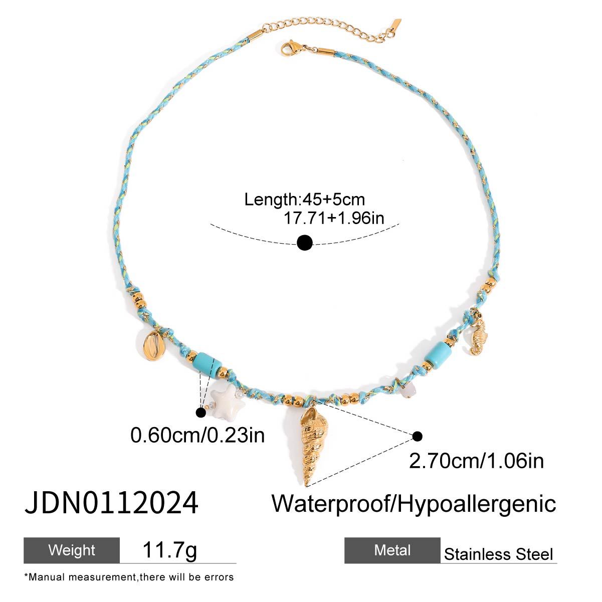 Susannah Layered Wave Necklace - JDN0112024 [D5RXMKVN]