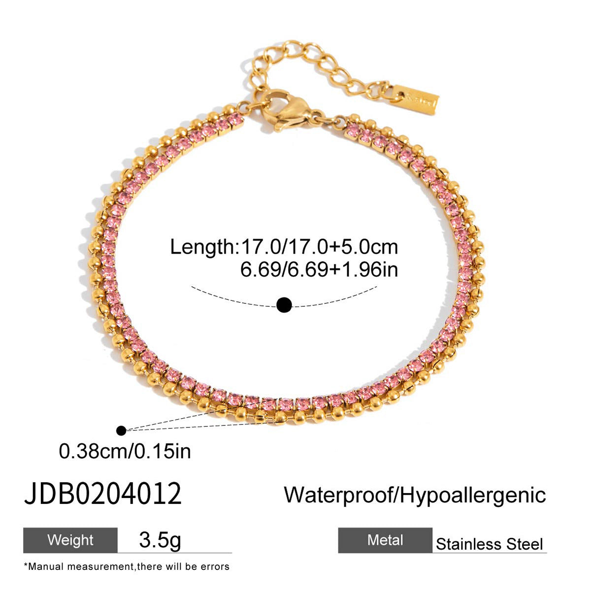 Auriel Delicate Layering Bracelets - JDB0204012 [YC5KE691]