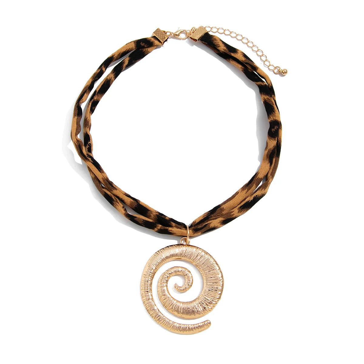 Kimberley Charm Necklace - Spiral