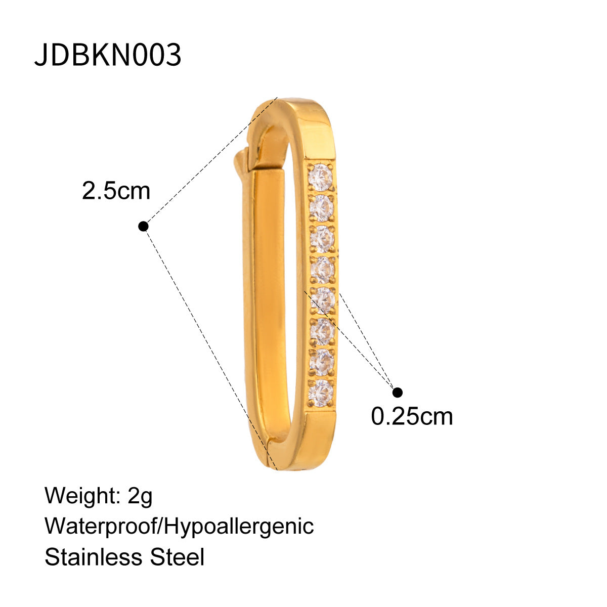 Franki Bikini Charms - JDBKN003 [PQG3TJHT]
