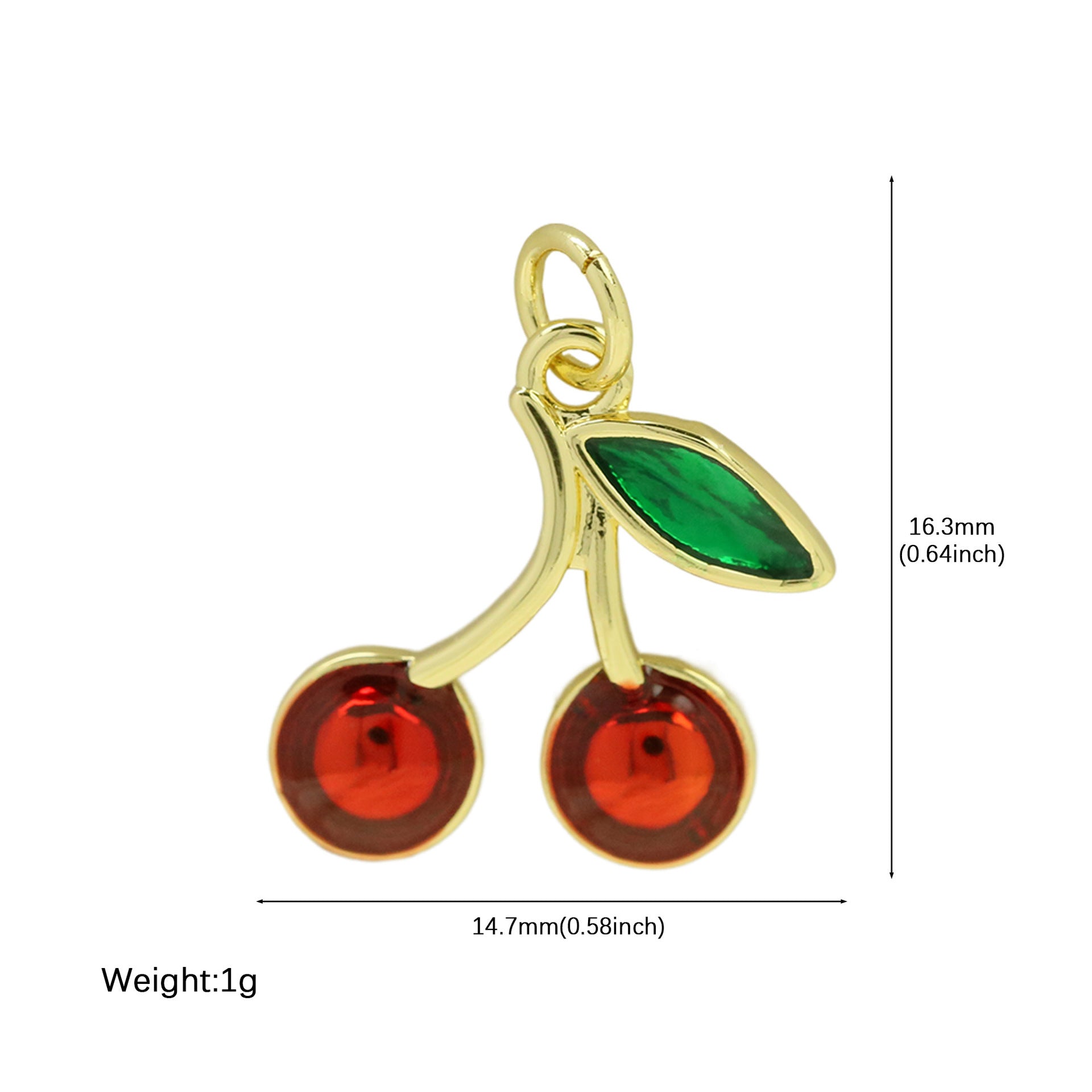 Storm Golden Cherry Necklace - FP50211103x [VA4984YE]