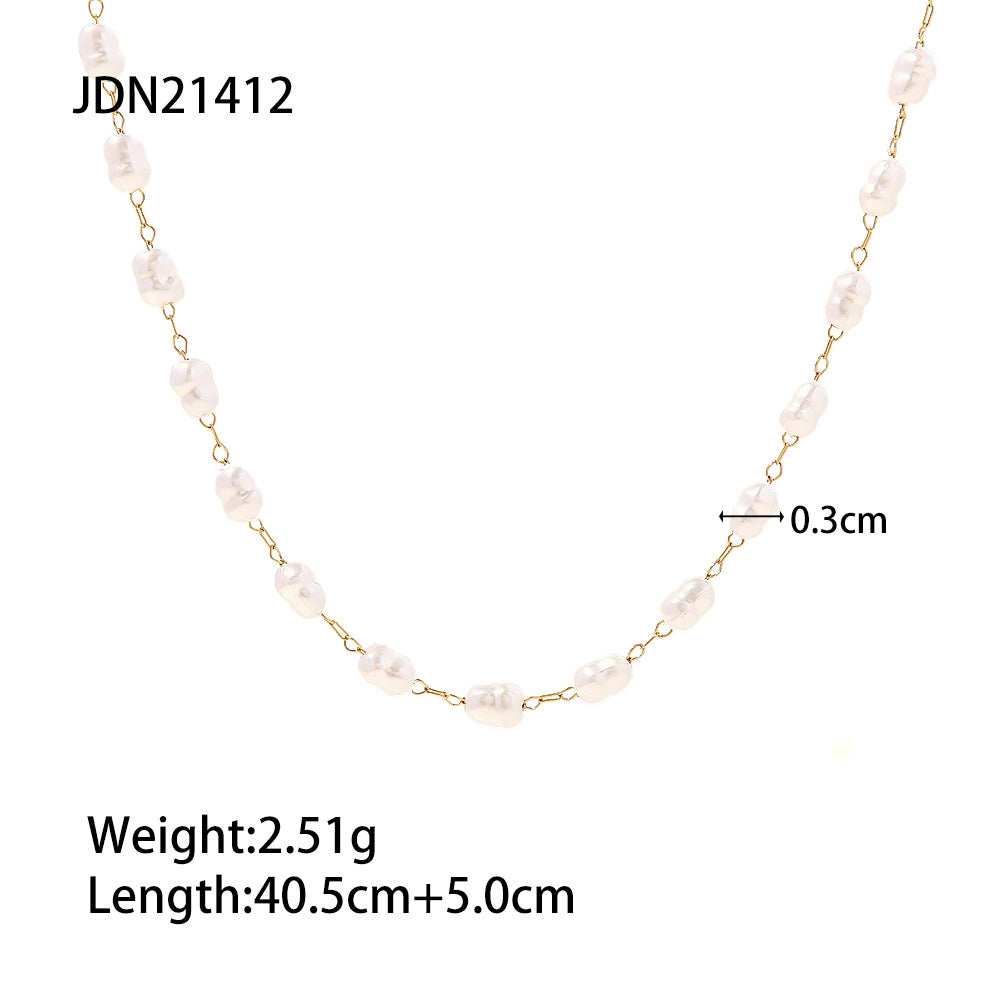 Khalia Mother-of-Pearl Necklace - JDN21412 [MQRS4HEQ]
