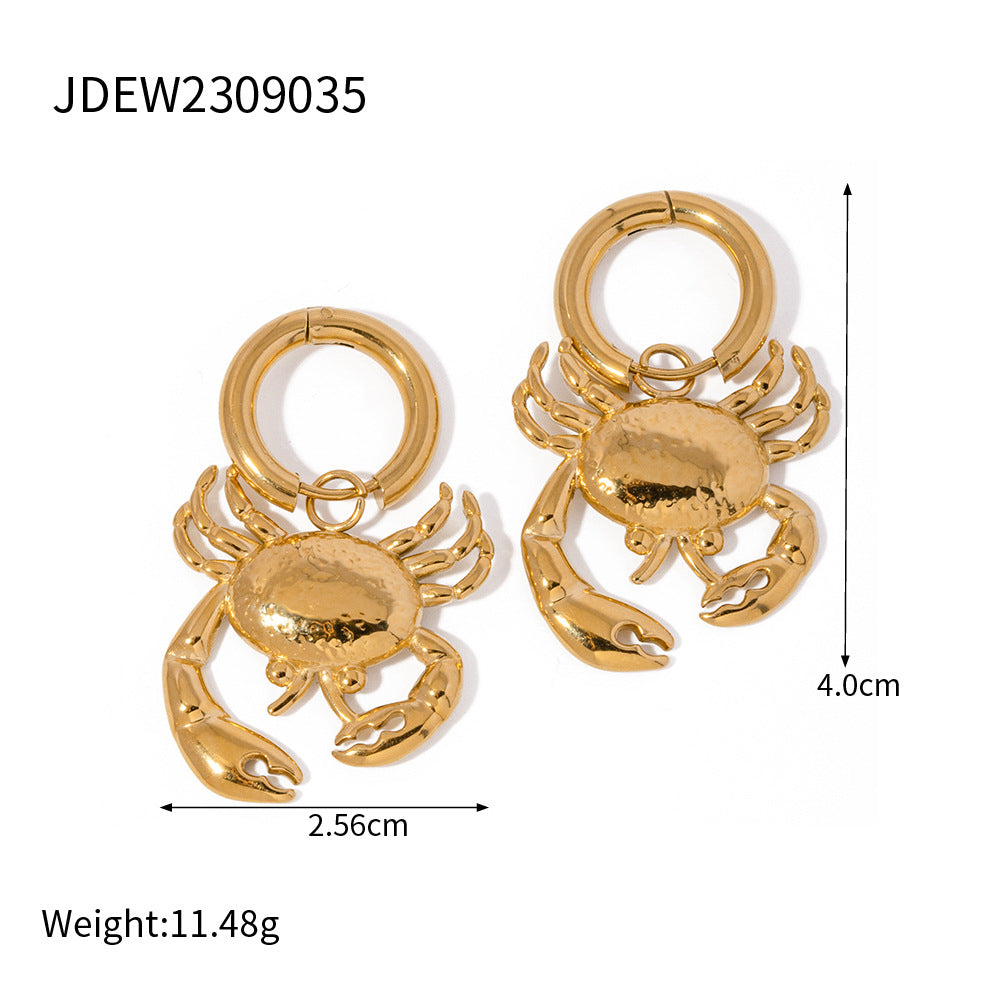 Aleyna Starfish Hoop Earrings - JDEW2309035 [6DEHG552]